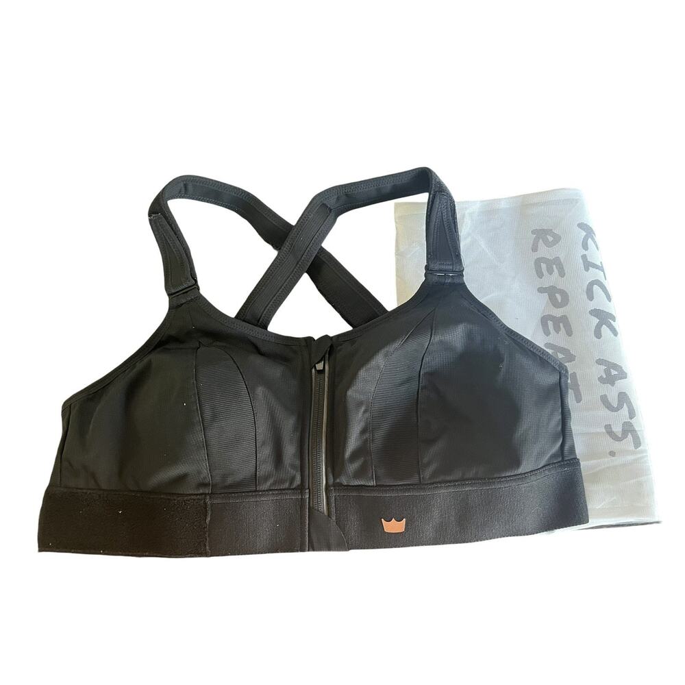 SHEFIT ULTIMATE Black Sports Bra 1Luxe Supportive Fitness Gear